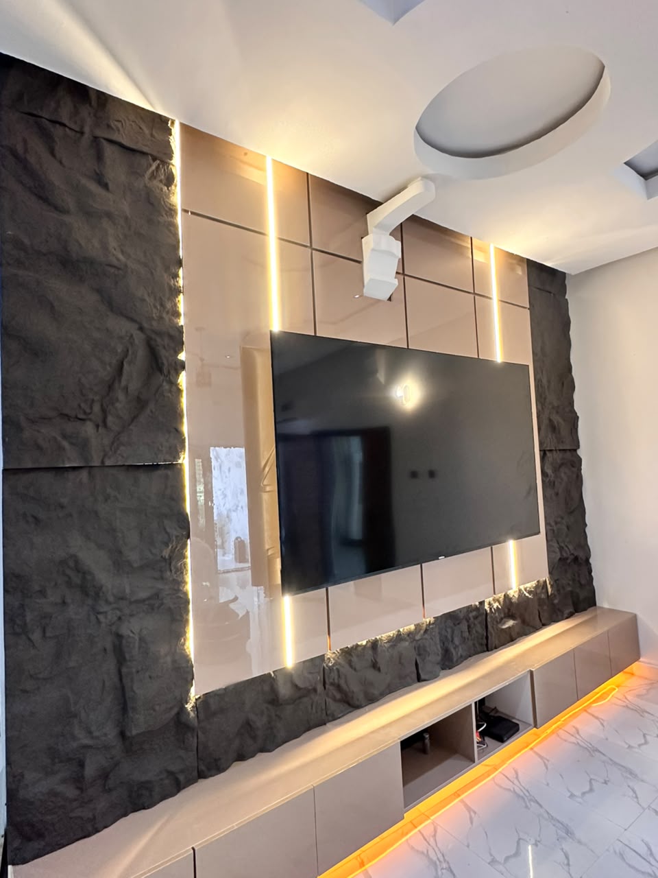 TV Console After